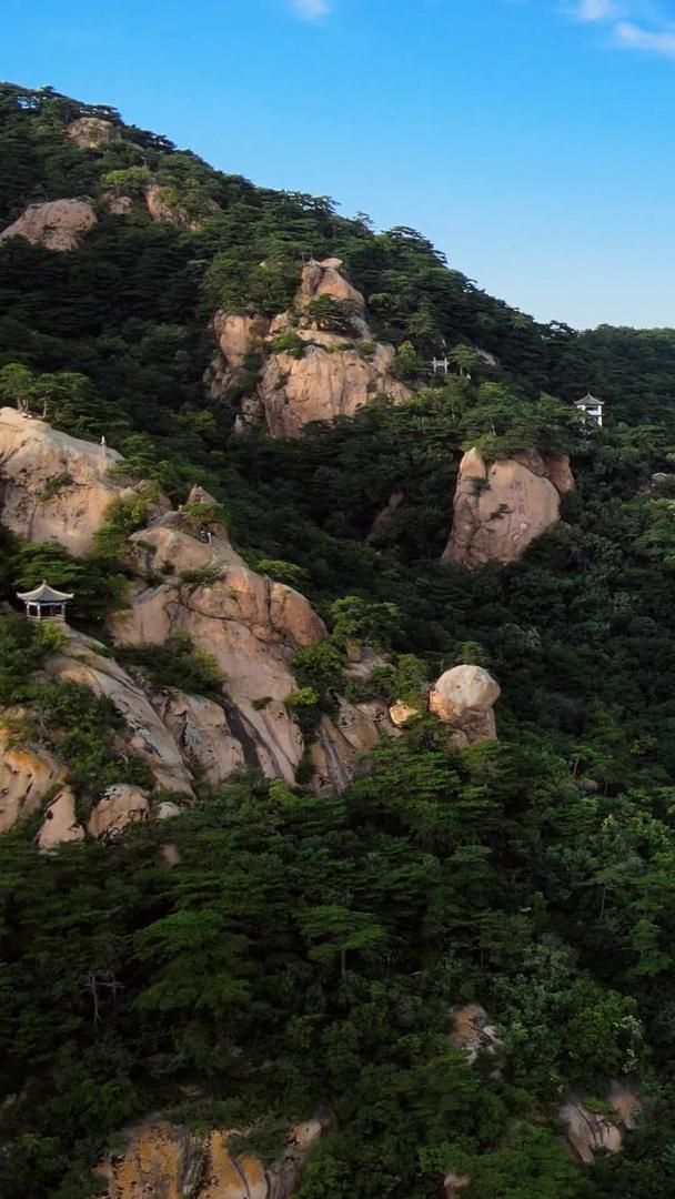 古建筑道观千山风景区视频的预览图