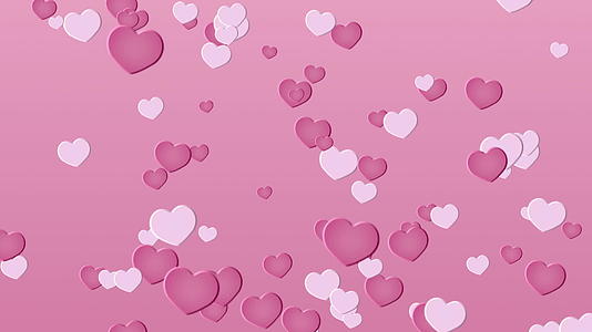 粉色背景红色情人节运动图形视频的预览图