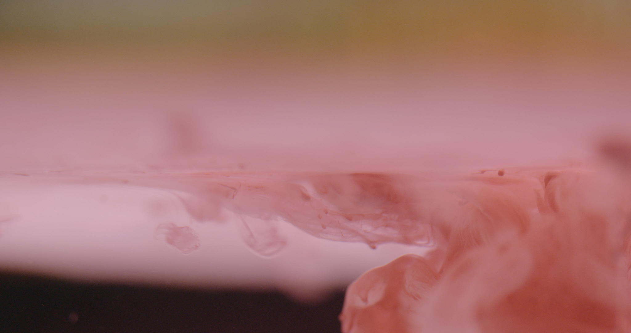 水面表面溶解粉红色视频的预览图