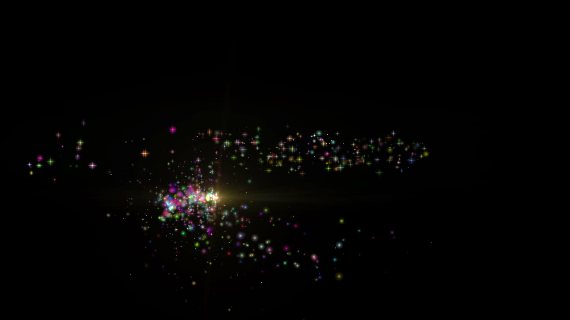 粒子色抽象运动线视频的预览图
