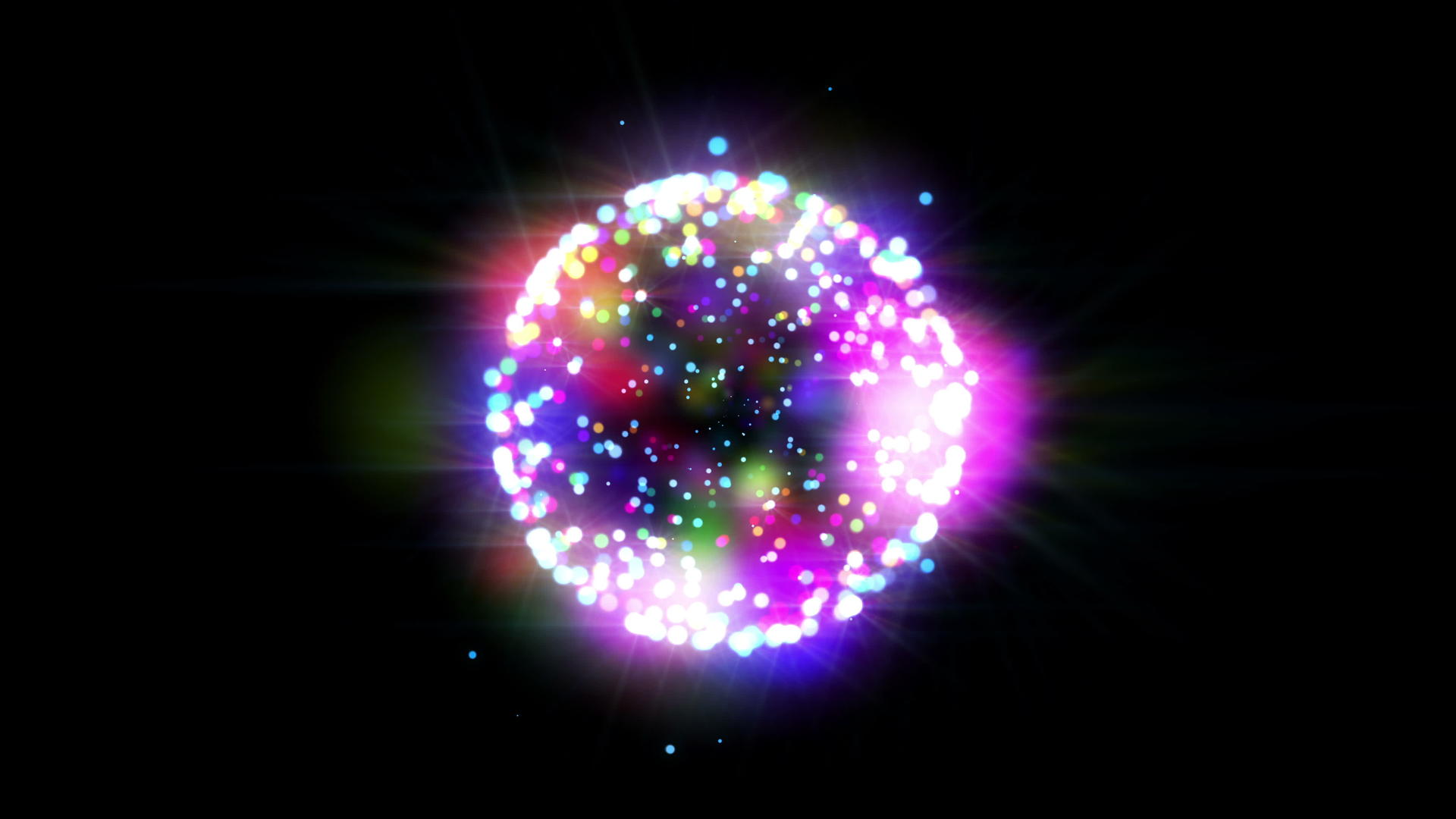 细胞球抽象颗粒4k视频的预览图