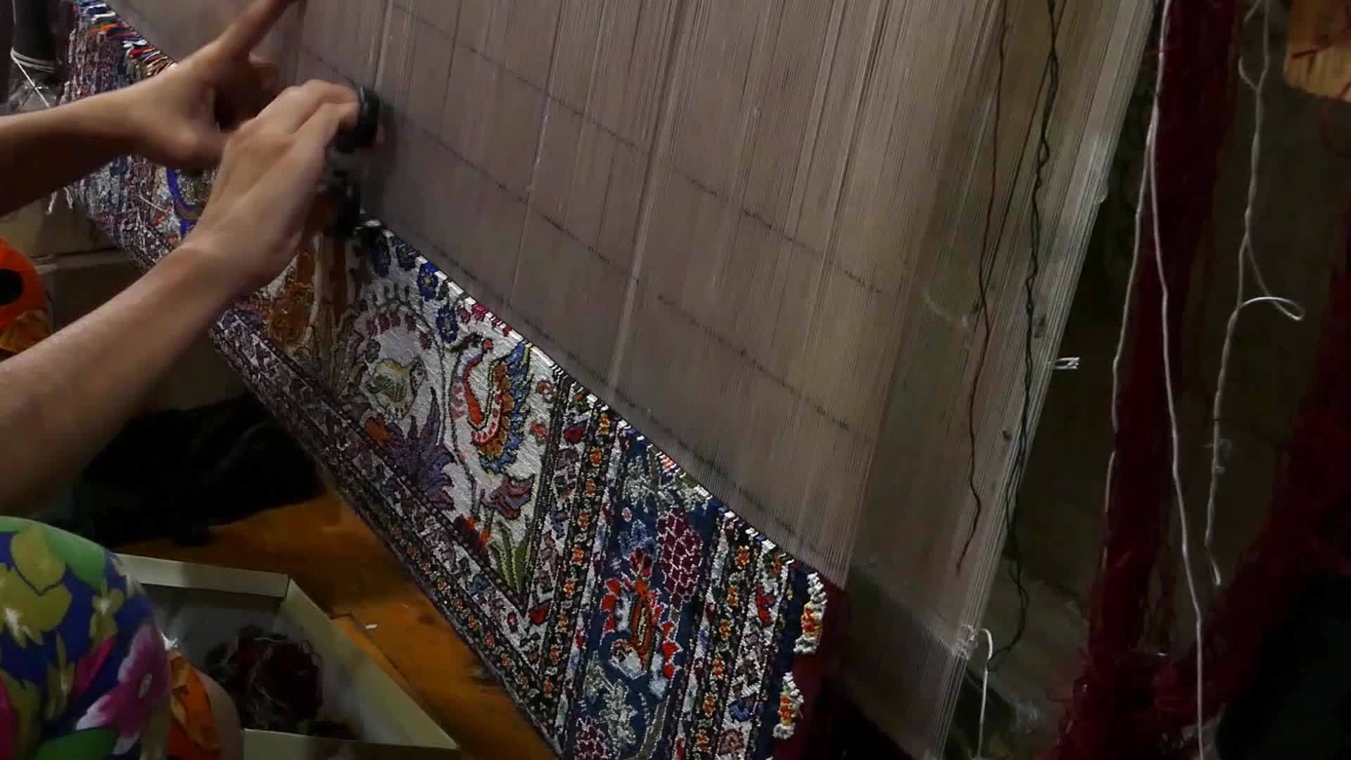 编织地毯和编织视频的预览图