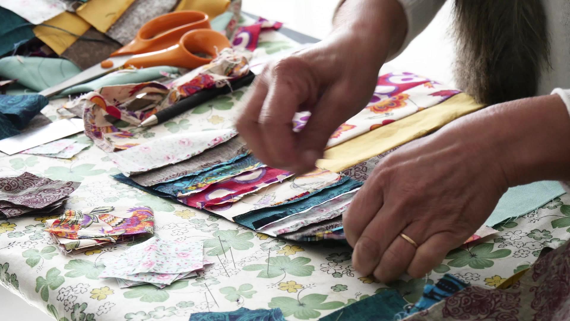 手工缝制缝纫视频的预览图