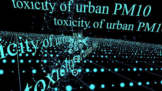 城市pm10pm2.空气污染和毒性视频的预览图