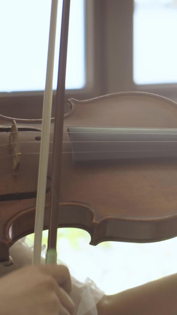 演奏艺术音乐拉小提琴视频的预览图