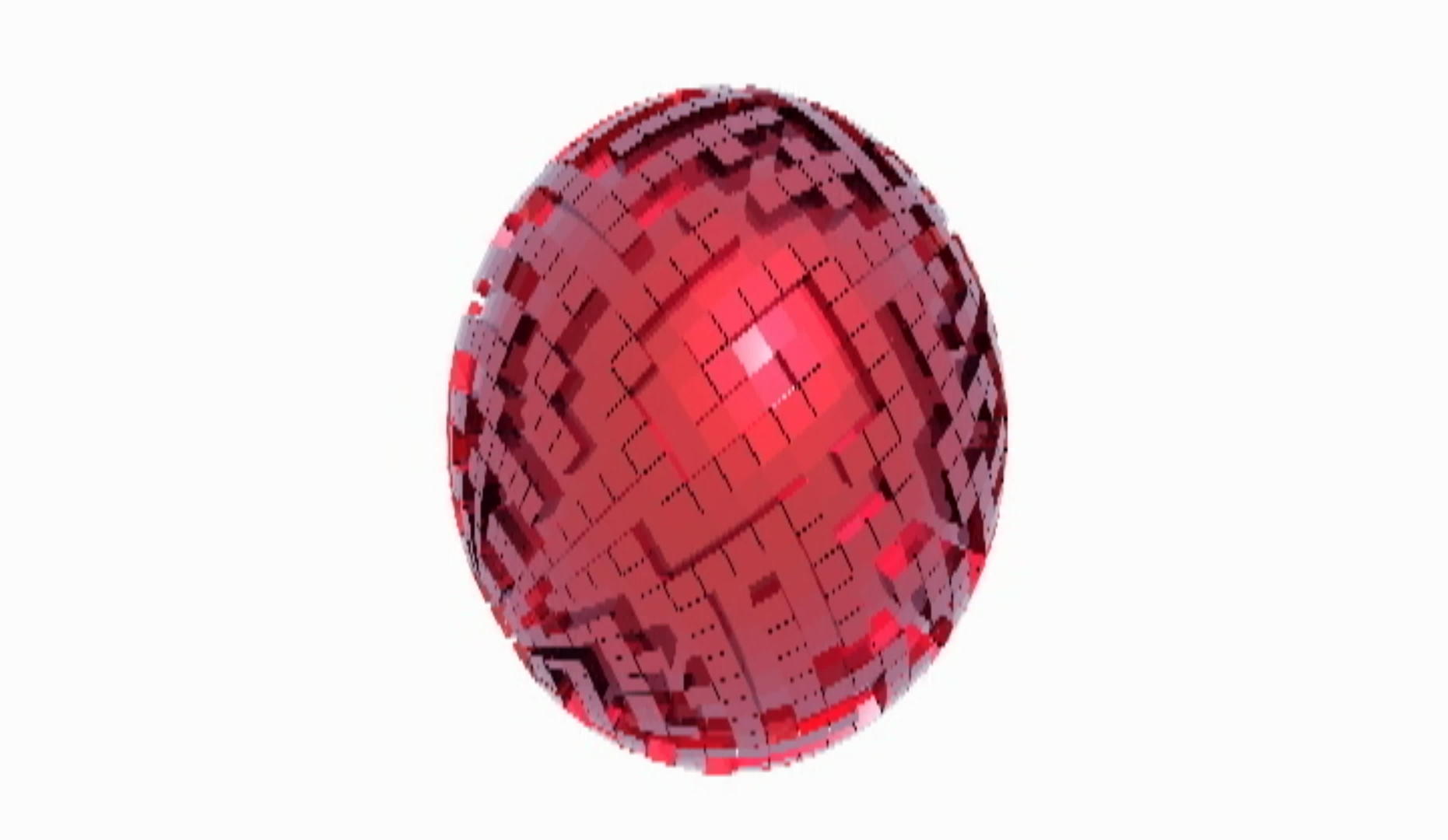 红色圆球带有拼图视频的预览图