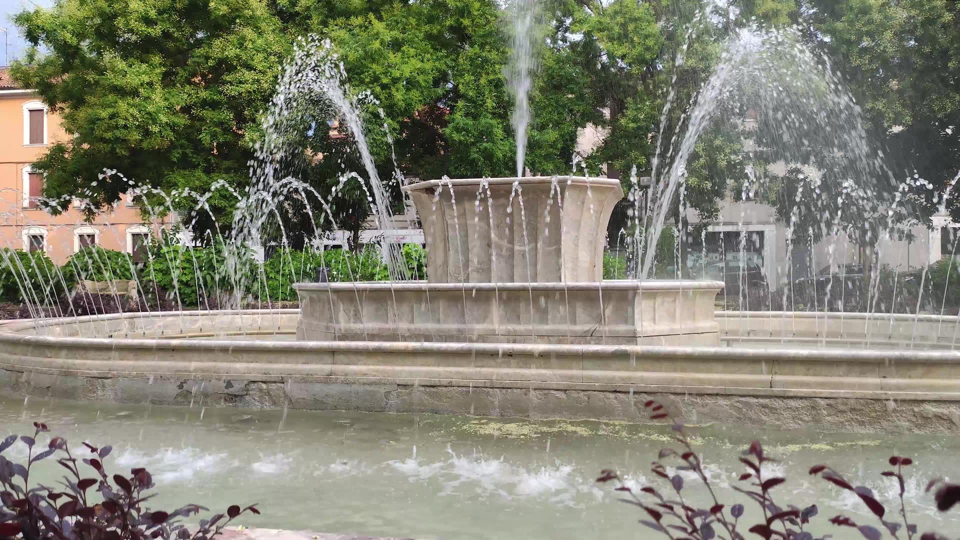 喷泉在Italy3的流体里视频的预览图