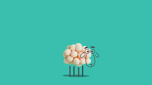 绵羊站着笑视频的预览图