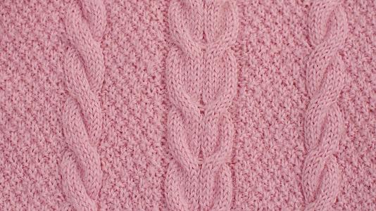 粉红色羊毛织物视频的预览图