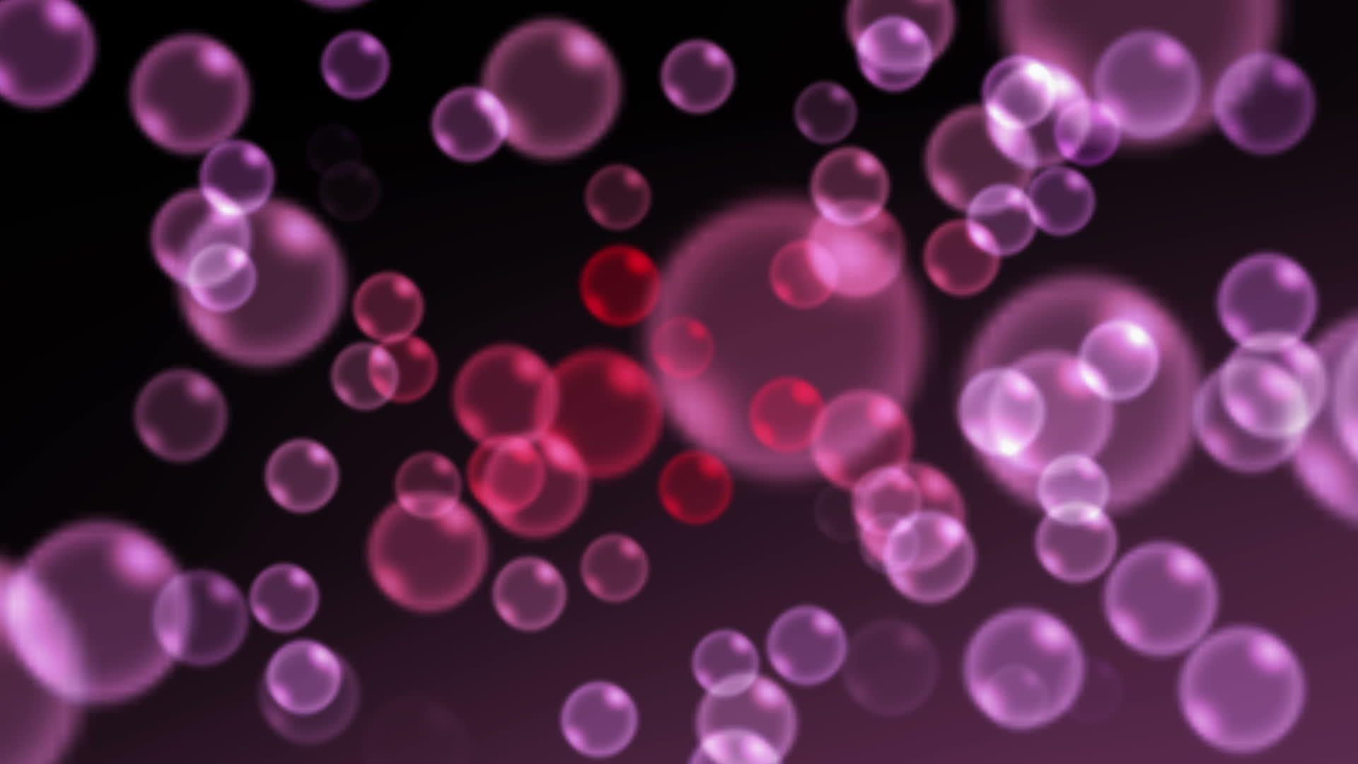 3d空间中气泡的抽象运动视频的预览图