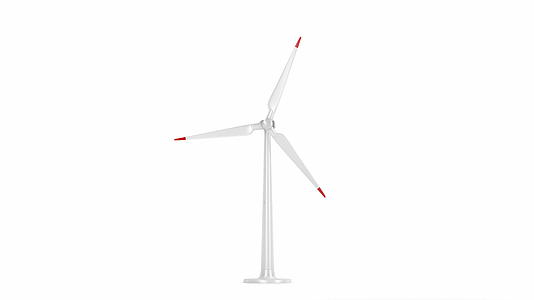 风力发电机3d模型视频的预览图