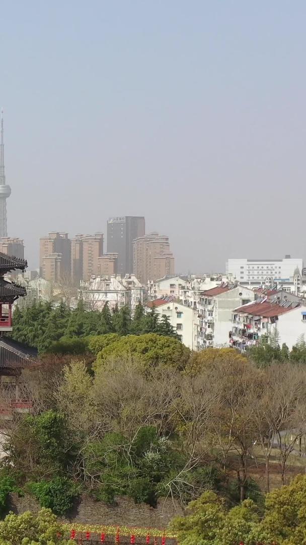 江苏省泰州城市风景凤城河景区视频的预览图