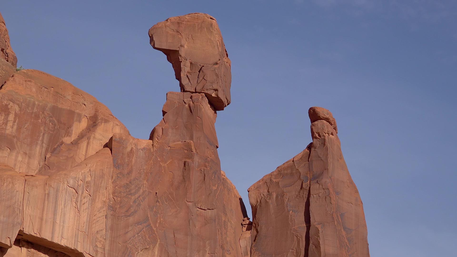 犹他州的国家公园靠近穆阿布usa的乌塔视频的预览图