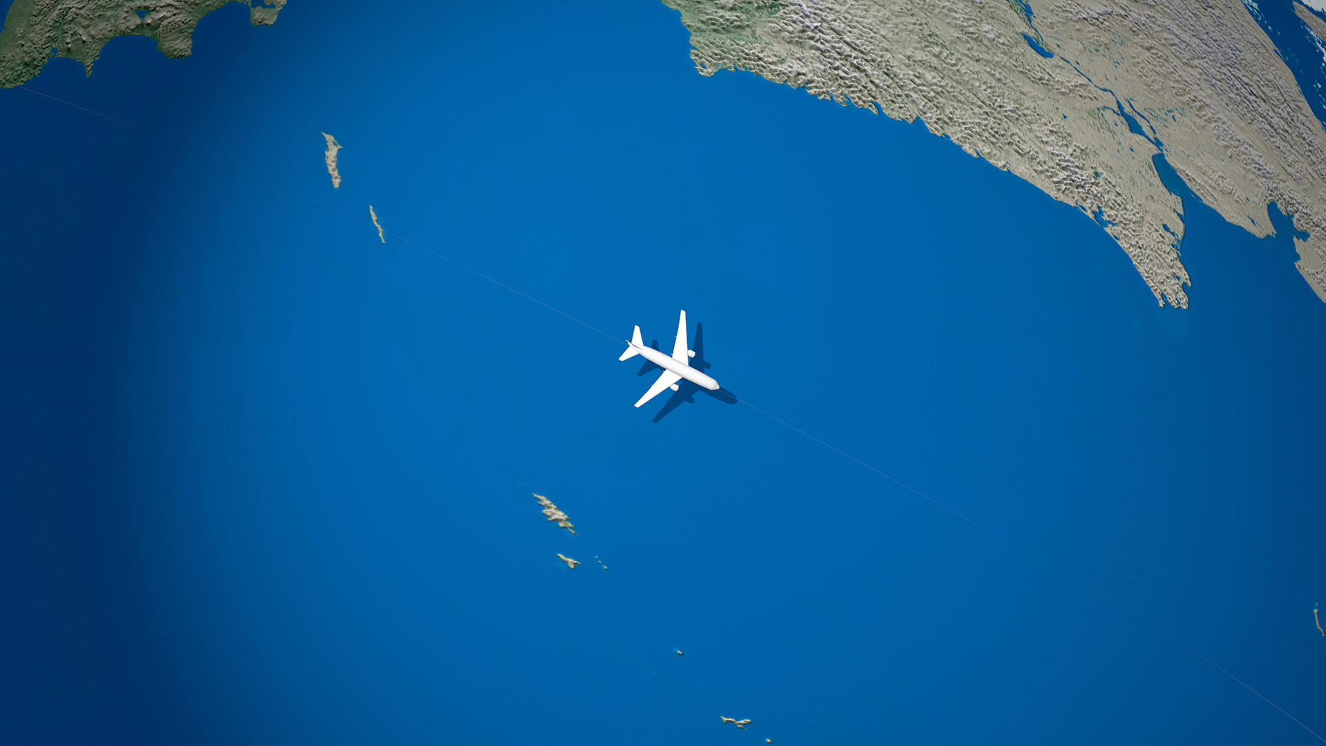 飞往美国科雷亚的航班视频的预览图