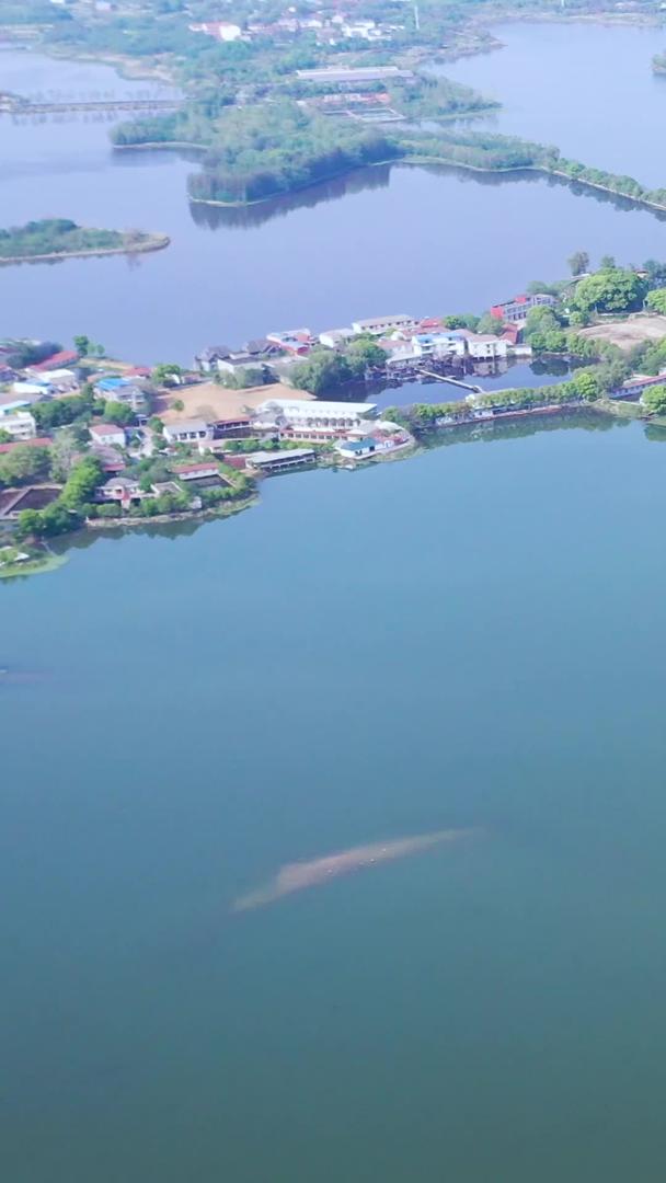 武汉东湖绿道和湖心岛航拍视频的预览图