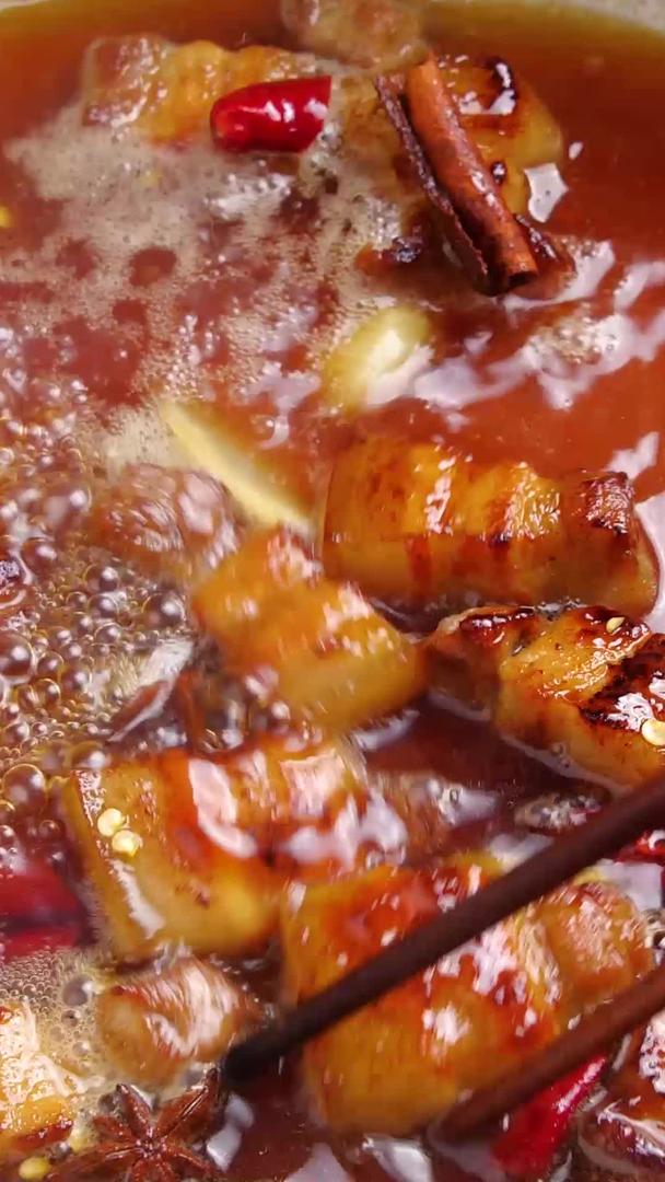 红烧肉红烧五花肉做菜做饭视频的预览图