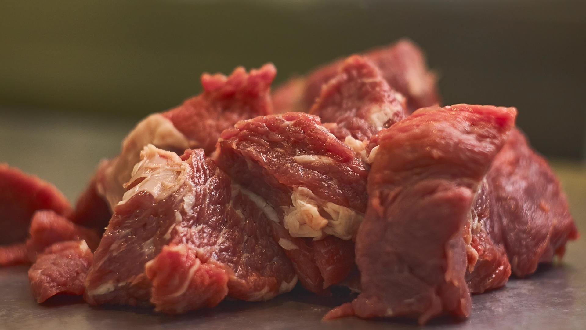 纤维和牛肉的细节视频的预览图