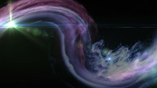 星云星系流体动态视频的预览图