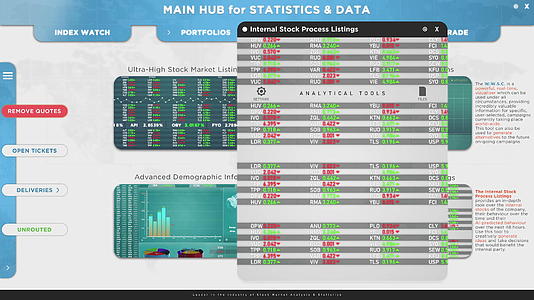 动画游戏模拟金融股票市场数据软件视频的预览图