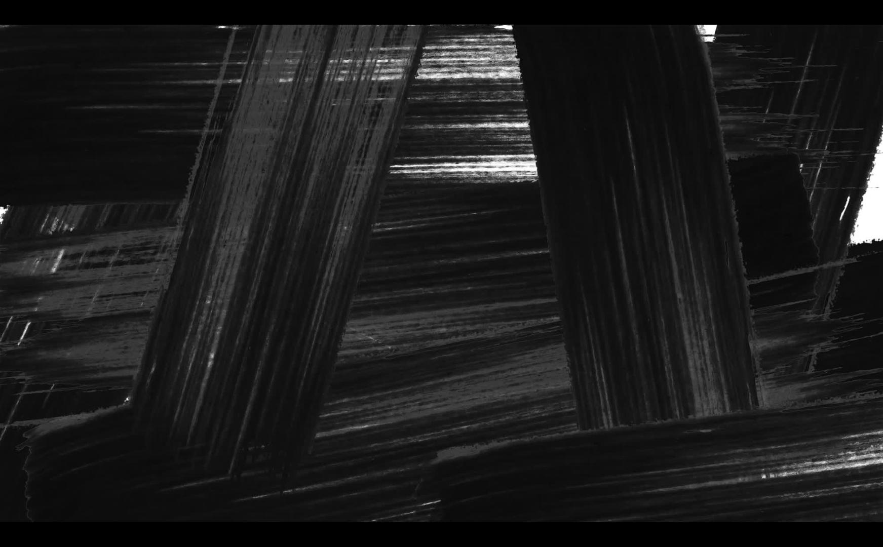 白色Texture或在背景上的黑色油漆中划线视频的预览图
