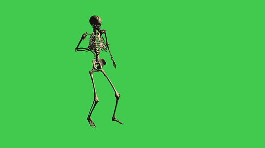 3D骨骼行走受伤动画-分开绿屏视频的预览图