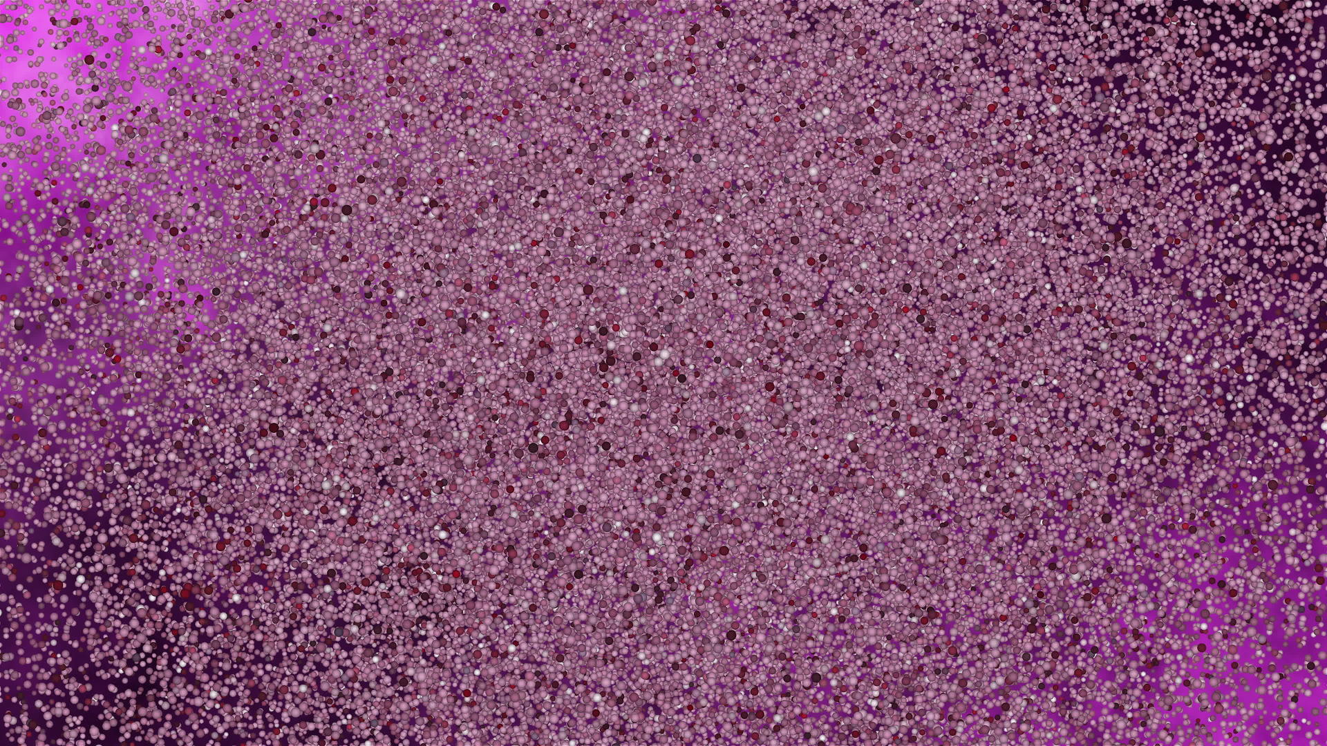 3d通过颗粒和光粉红色颗粒的旋转使大脑现实化视频的预览图