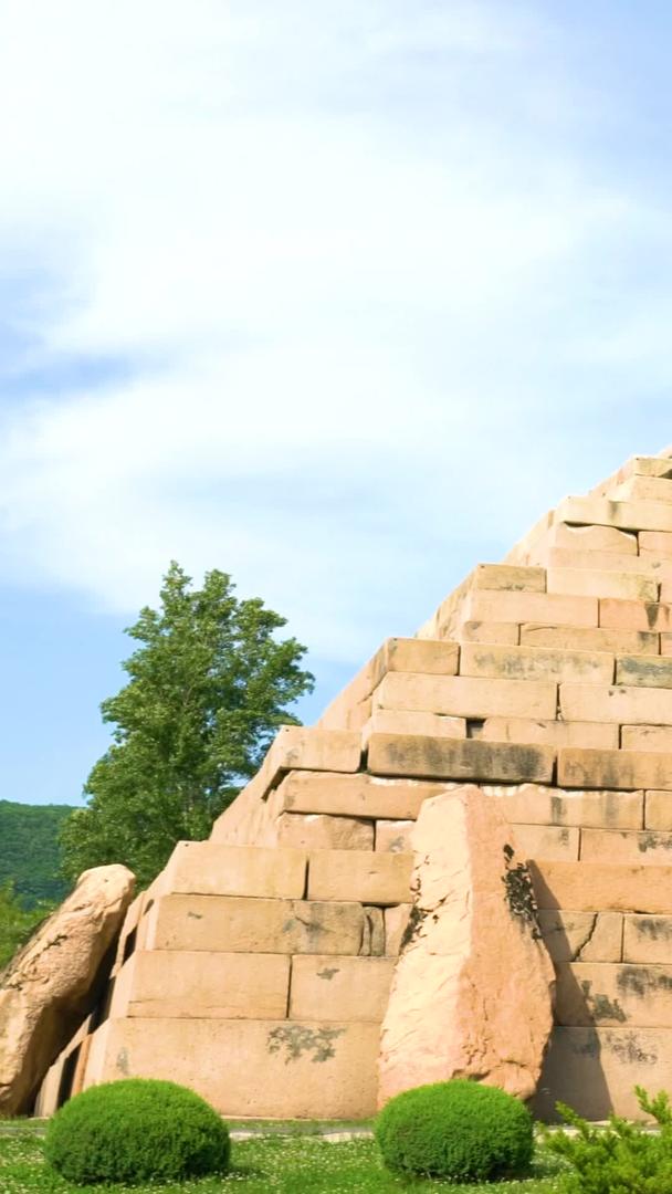 5A景区高句丽遗址陵墓东方金字塔集合集合视频的预览图