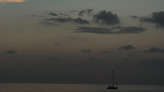 海边的黄昏日落视频的预览图