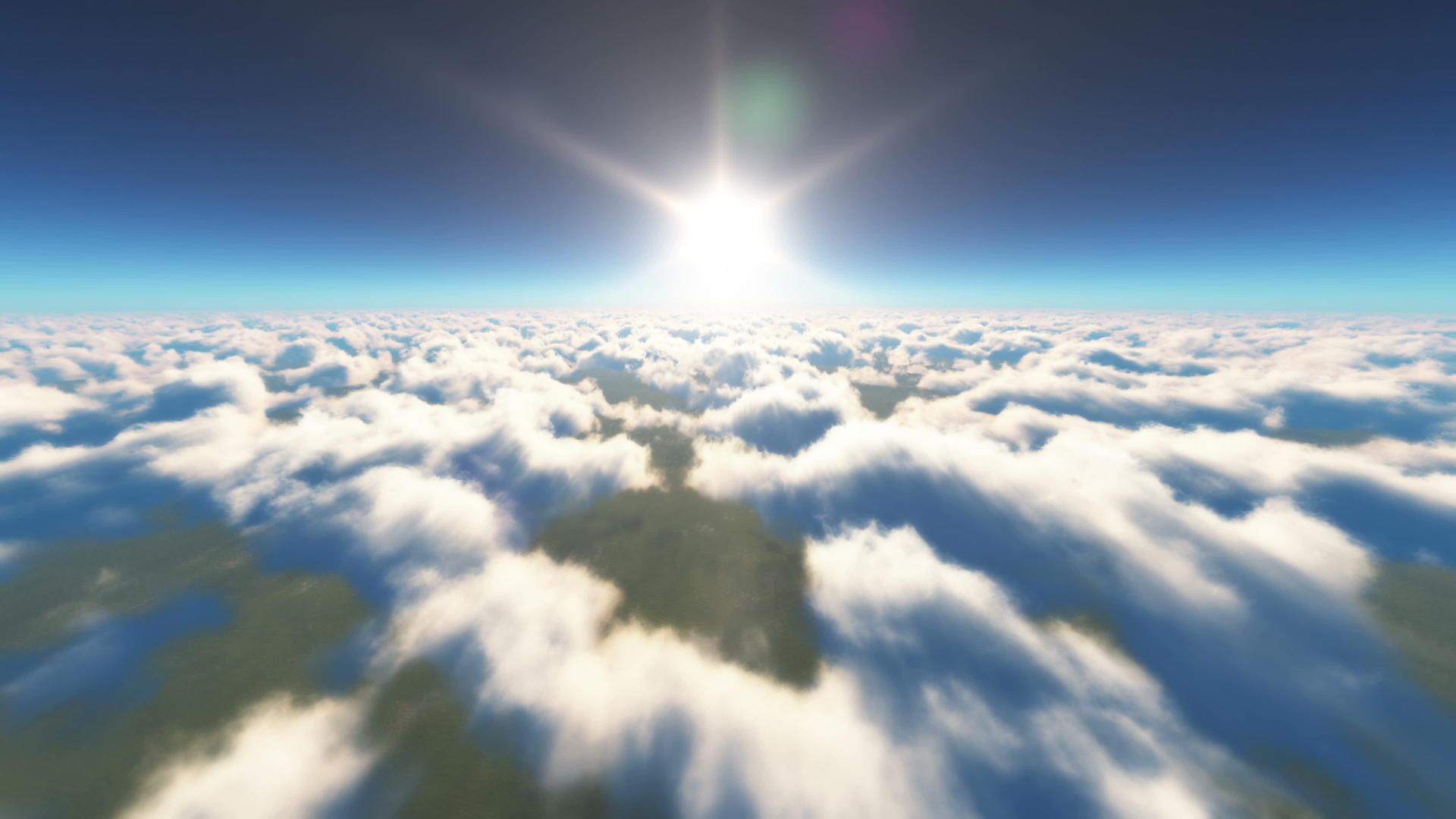 有云在天空飞翔视频的预览图