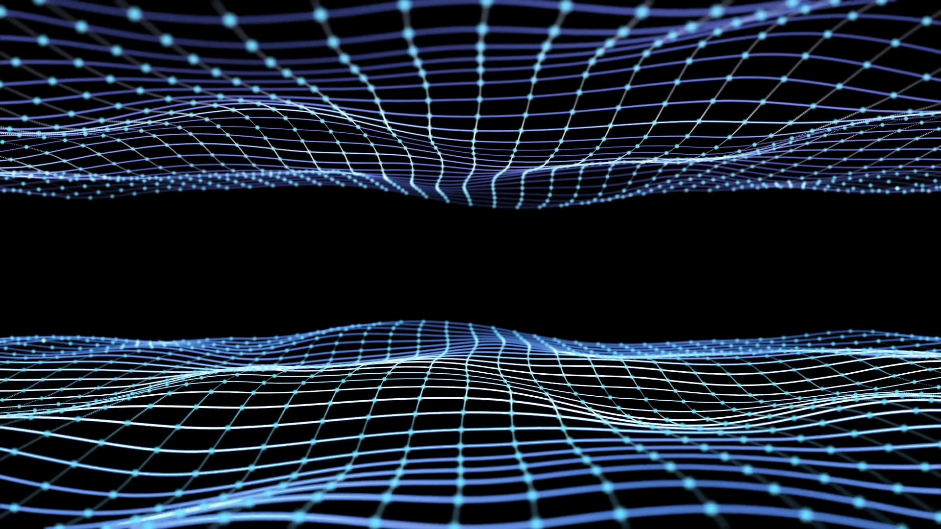 科技类粒子线条视频的预览图
