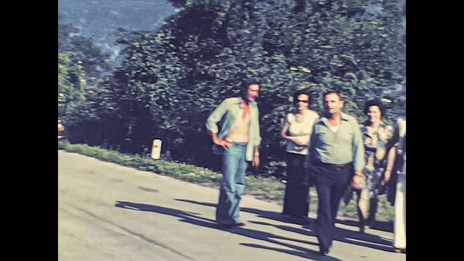 1976年人们在自然界中行走视频的预览图