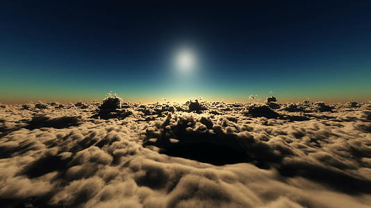 云上日落4公里视频的预览图