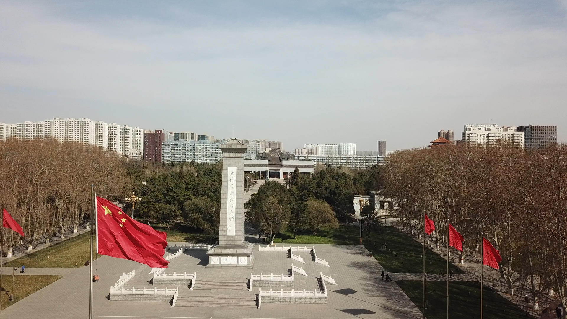 华北烈士陵园景点视频的预览图