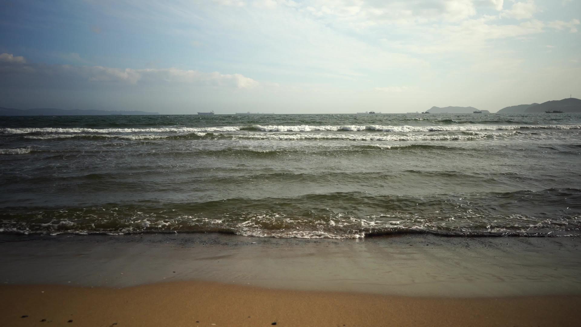 海洋景观、海洋景观和海滩景观视频的预览图