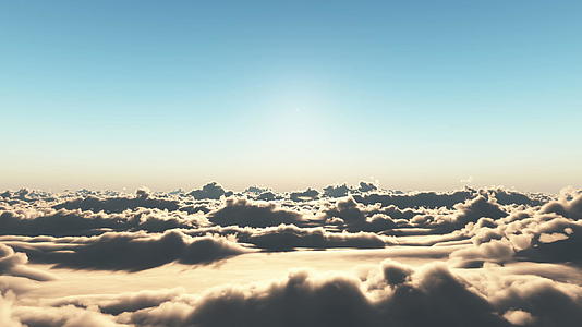 在云日落上飞翔视频的预览图