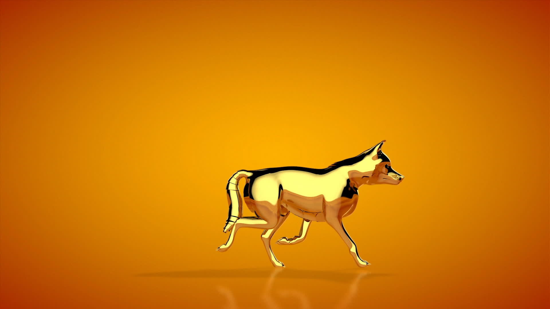 金狼无缝行走橙色房间乳头视频的预览图