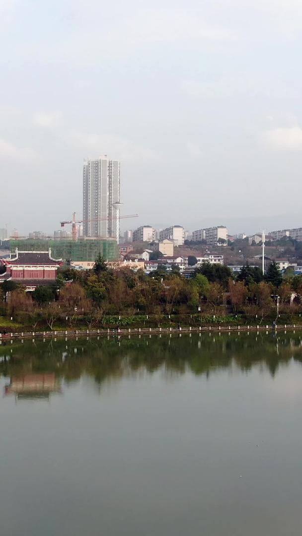 湖南湘西沿河航拍风景视频的预览图