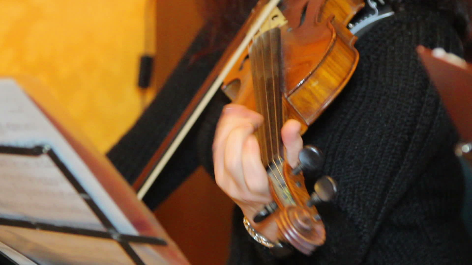 女人玩小提琴3视频的预览图