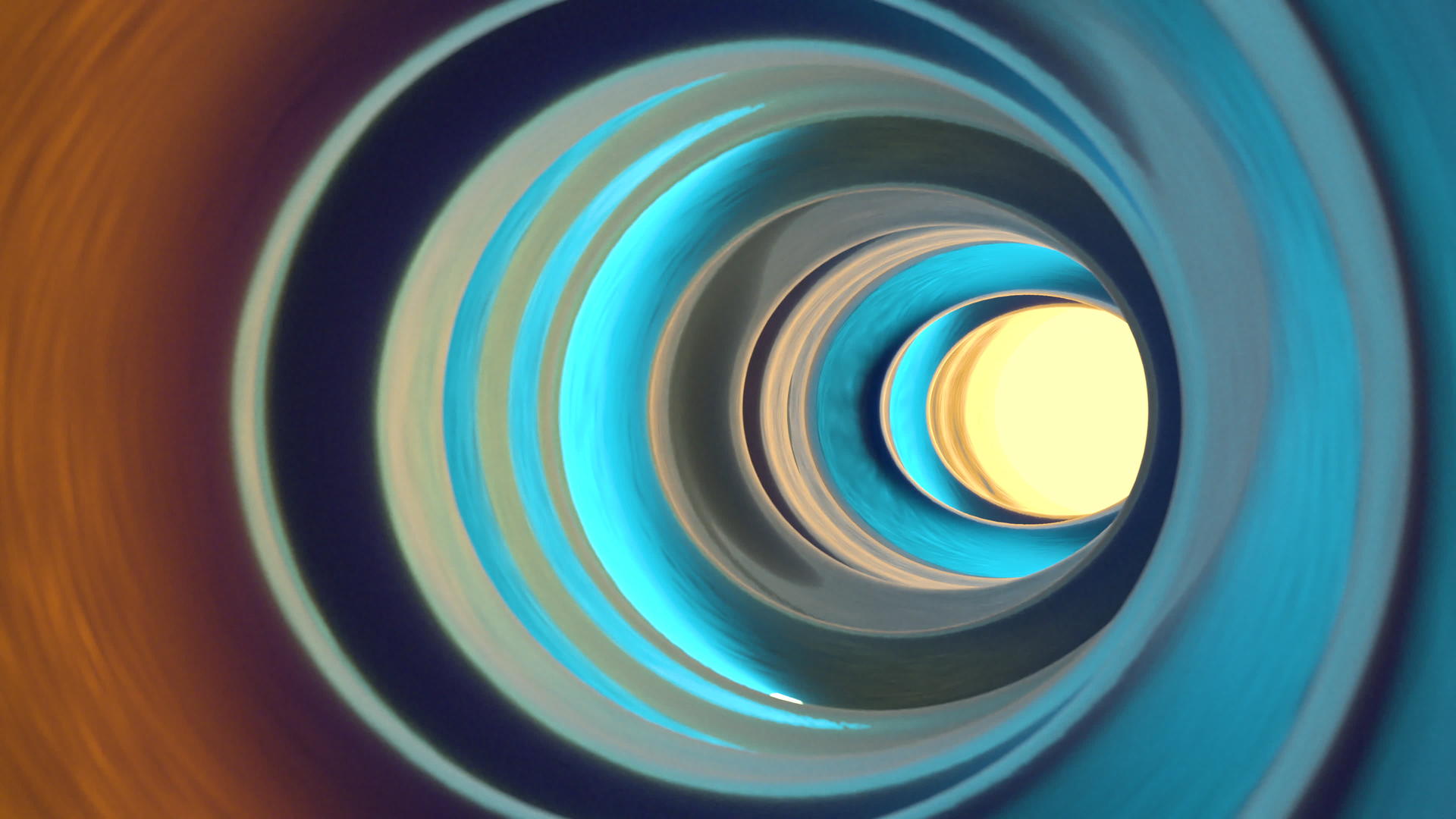 色彩鲜艳的隧道多色洞3多色洞3D铸造视频的预览图