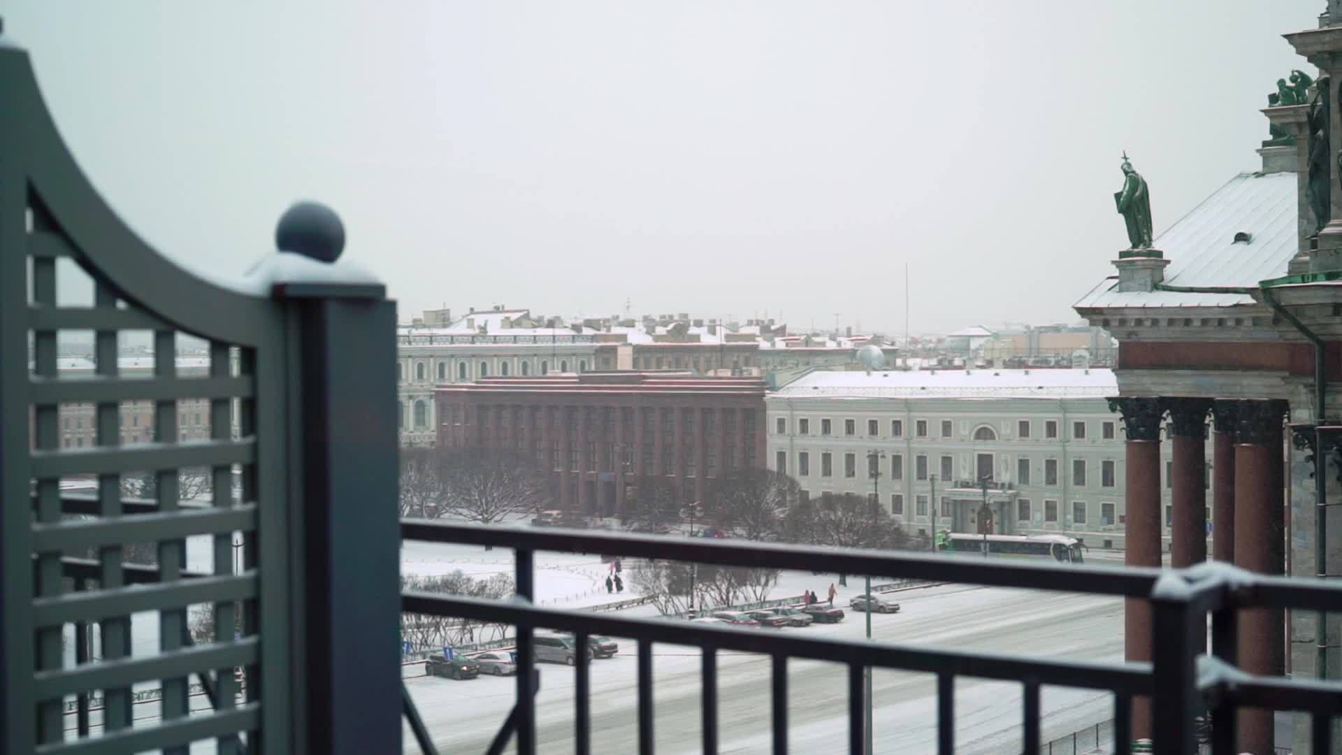 圣彼得堡的伊萨克斯大教堂视频的预览图