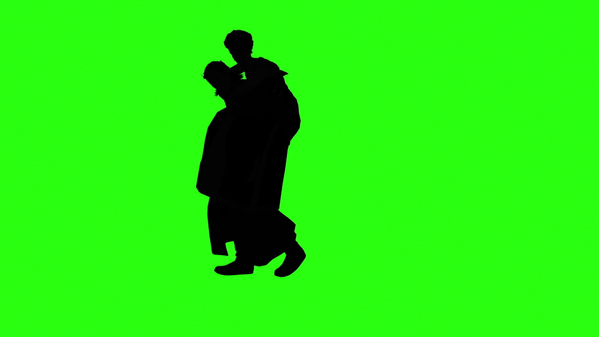 3d绿屏拥抱人的轮廓视频的预览图