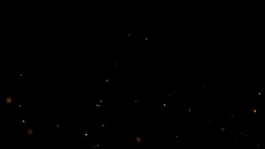 黑色4k闪烁的火花视频的预览图