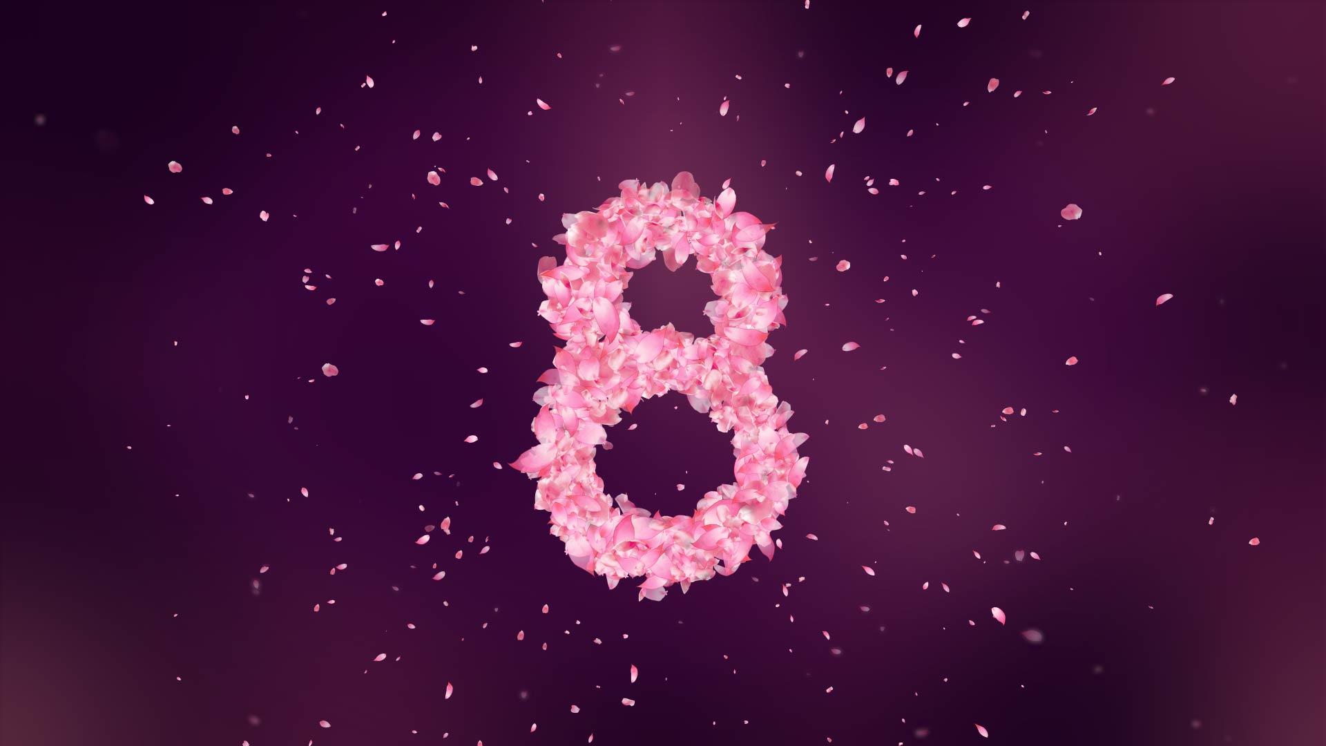 10秒炫彩花瓣粒子倒计时视频的预览图