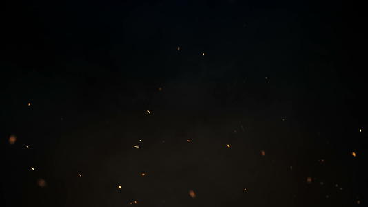 烟雾4K闪烁的火花视频的预览图