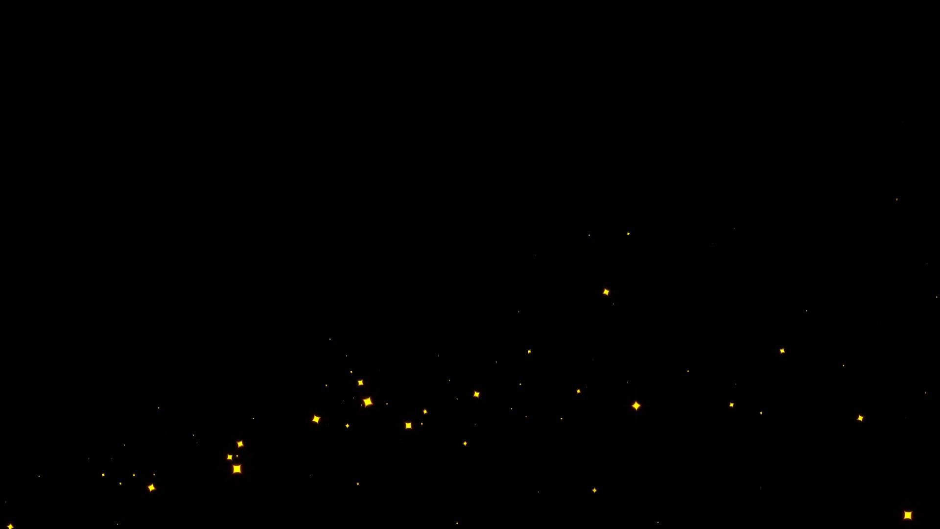 金色星光粒子转场视频的预览图