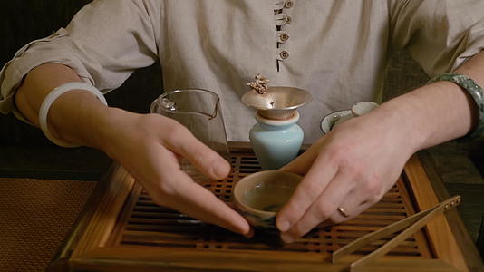 茶礼仪式视频的预览图