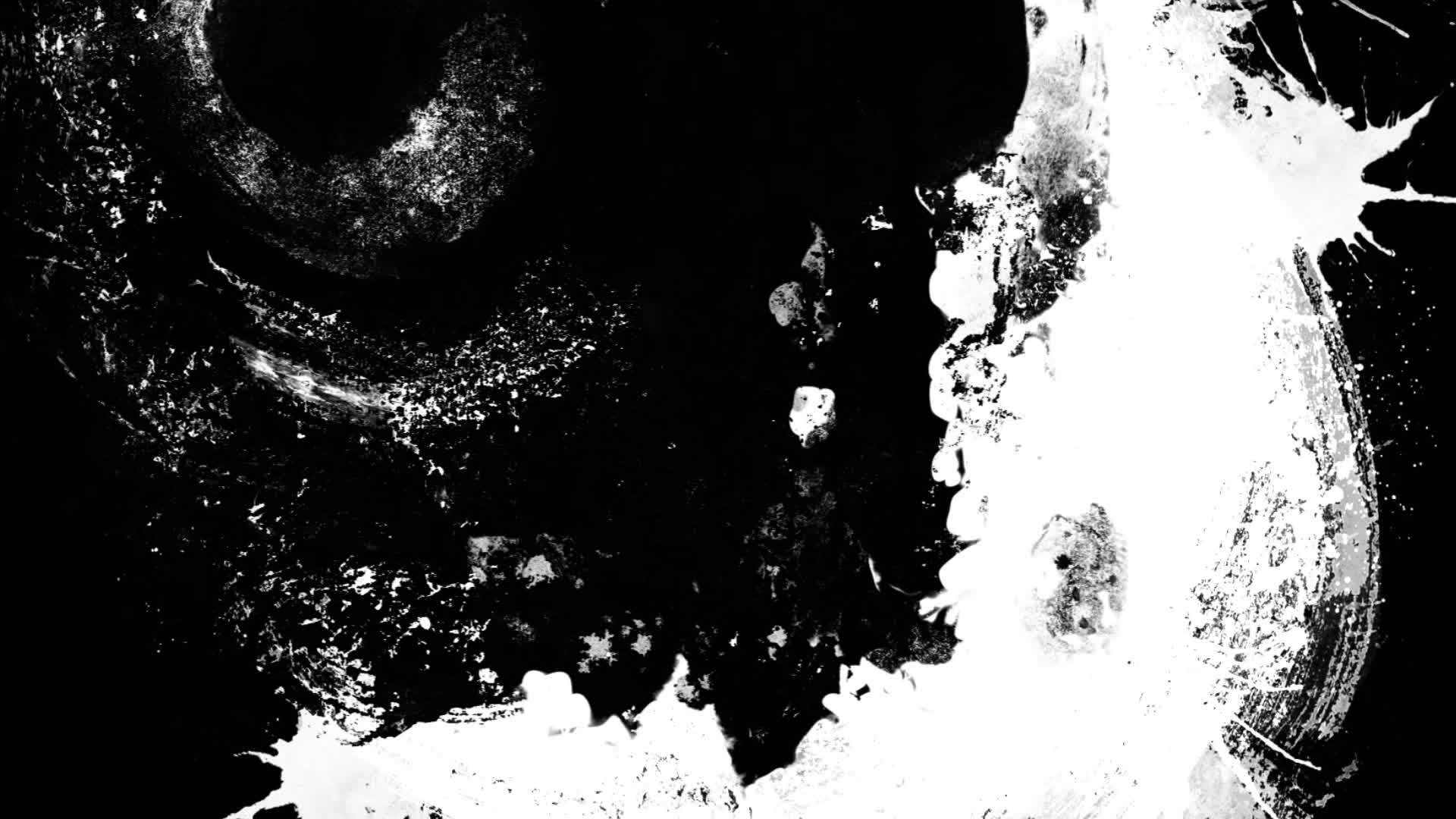 黑色表面用于含有白色油漆的黑色表面hd视频的预览图