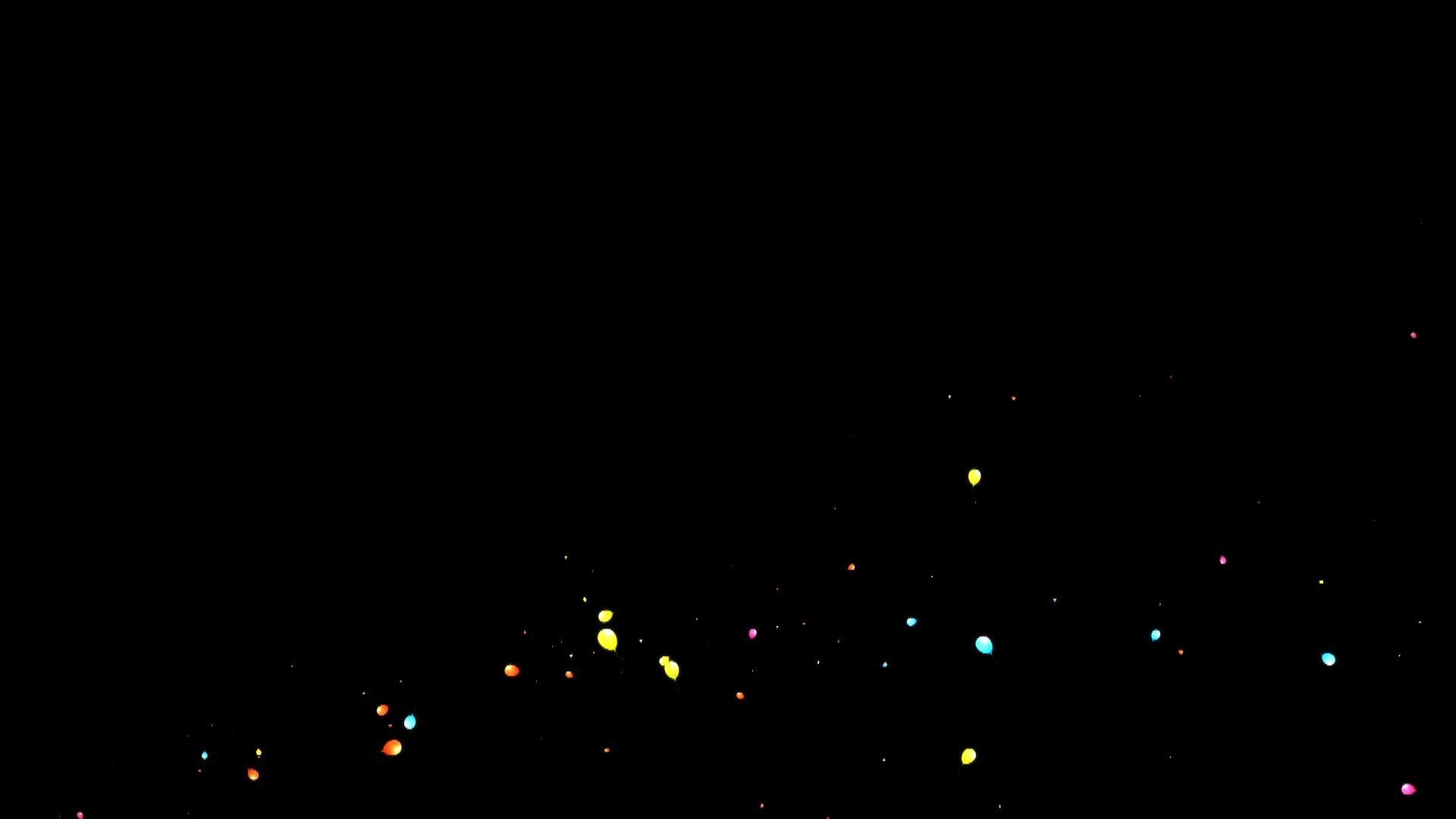 小气球转场粒子带通道视频的预览图