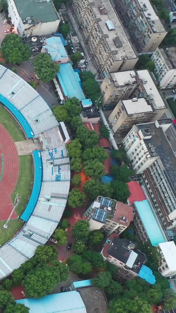 武汉卓尔中超足球联赛主场球场新华路体育场素材视频的预览图