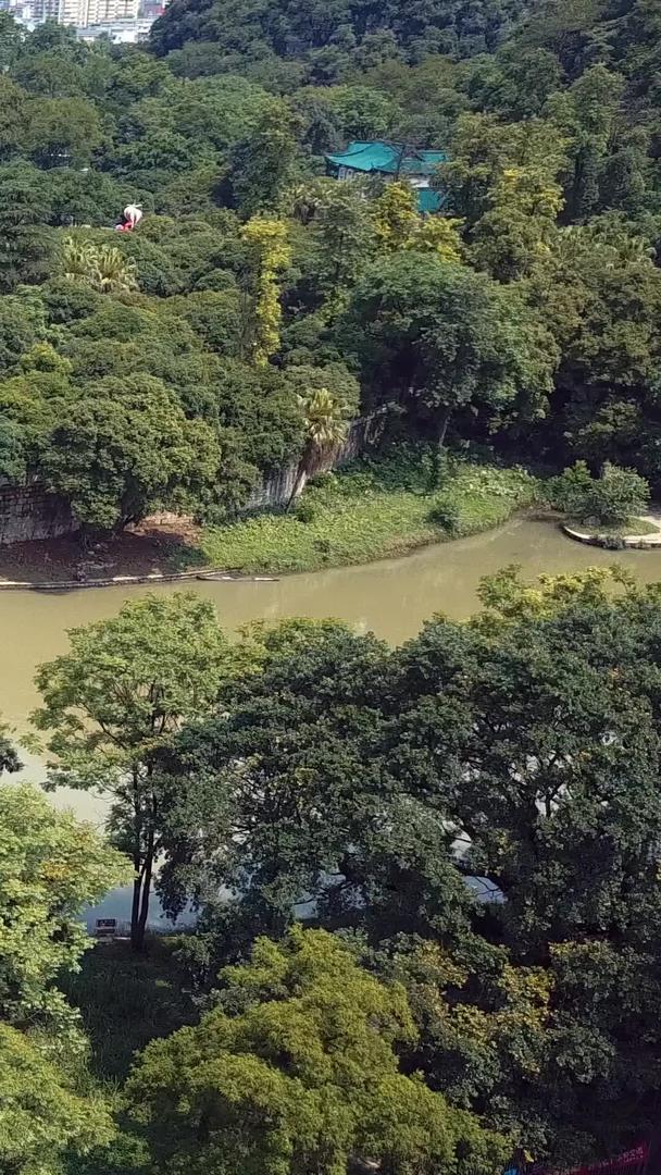 桂林名胜区高清航拍花桥视频的预览图